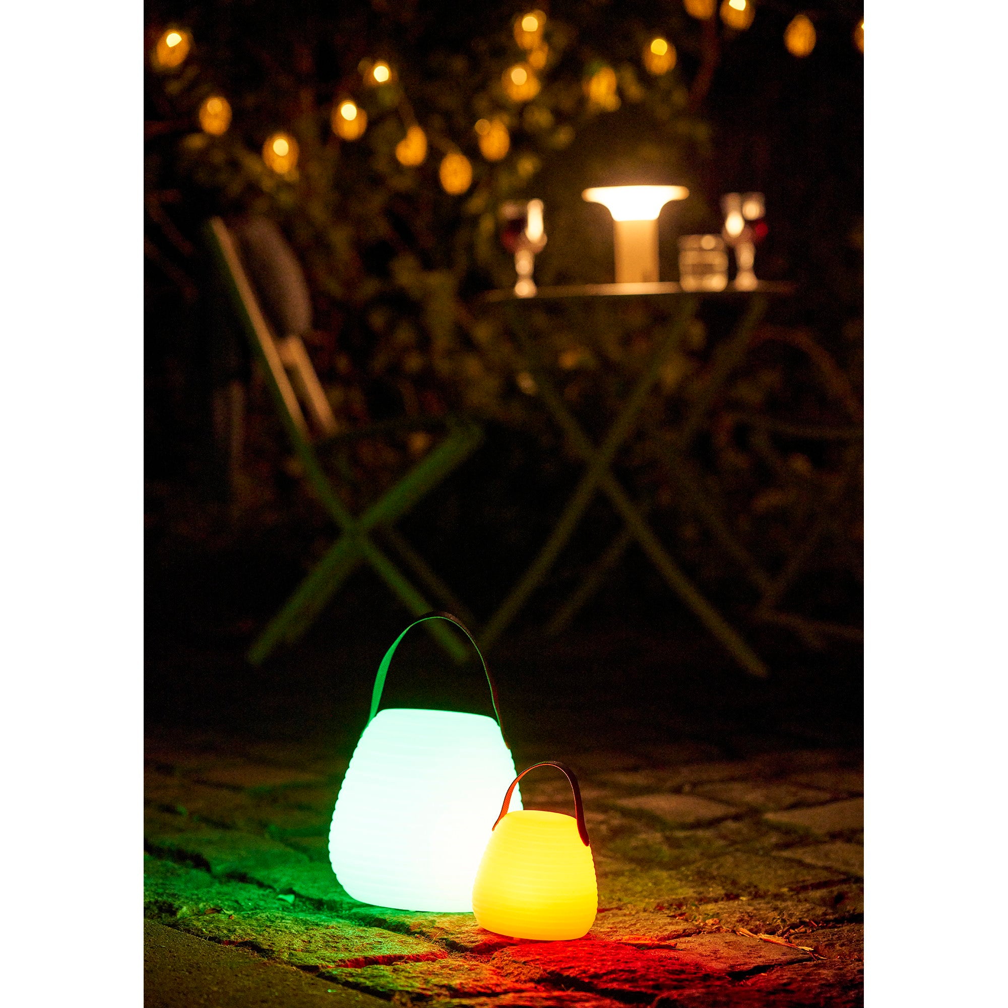 Derry LED-lamp - lamp, oplaadbaar, wit