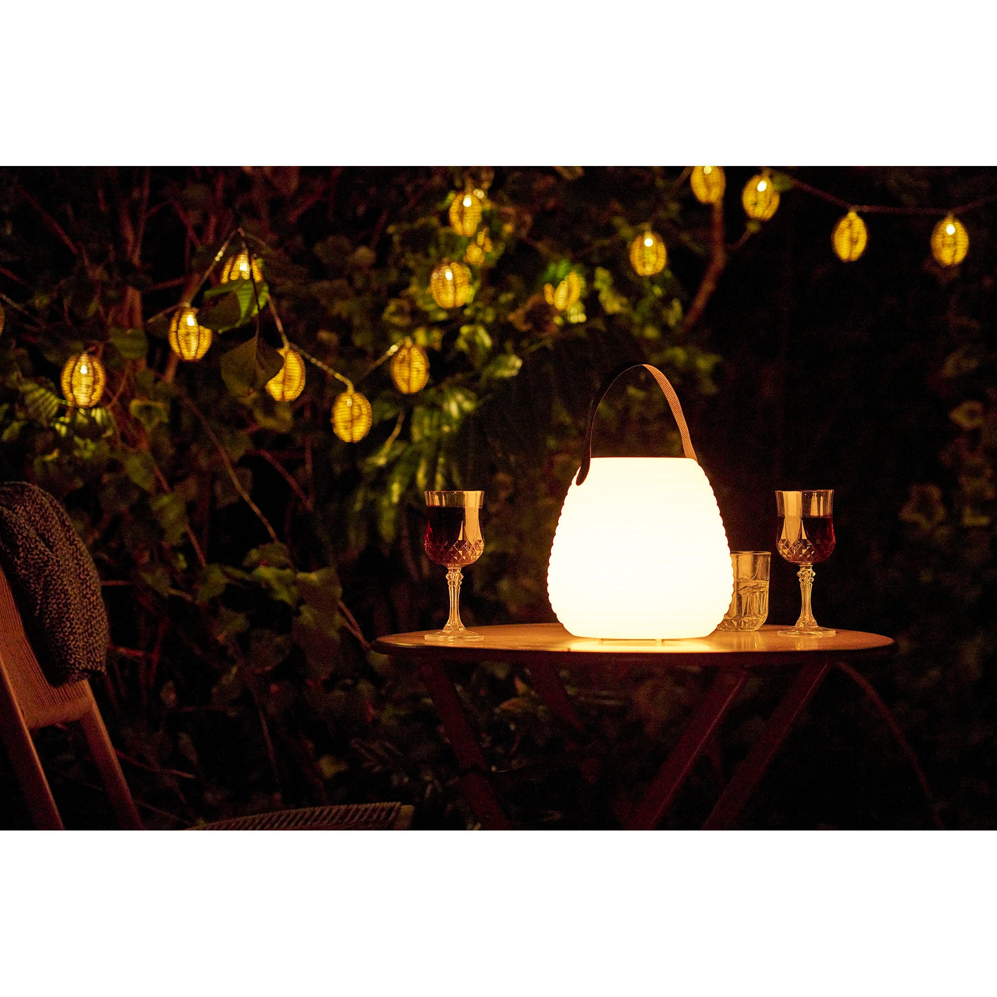 Derry LED-lamp - lamp, oplaadbaar, wit