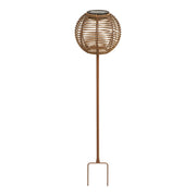 Carlisle Lamp - Lamp, oplaadbaar met geïntegreerd zonnepaneel, naturel