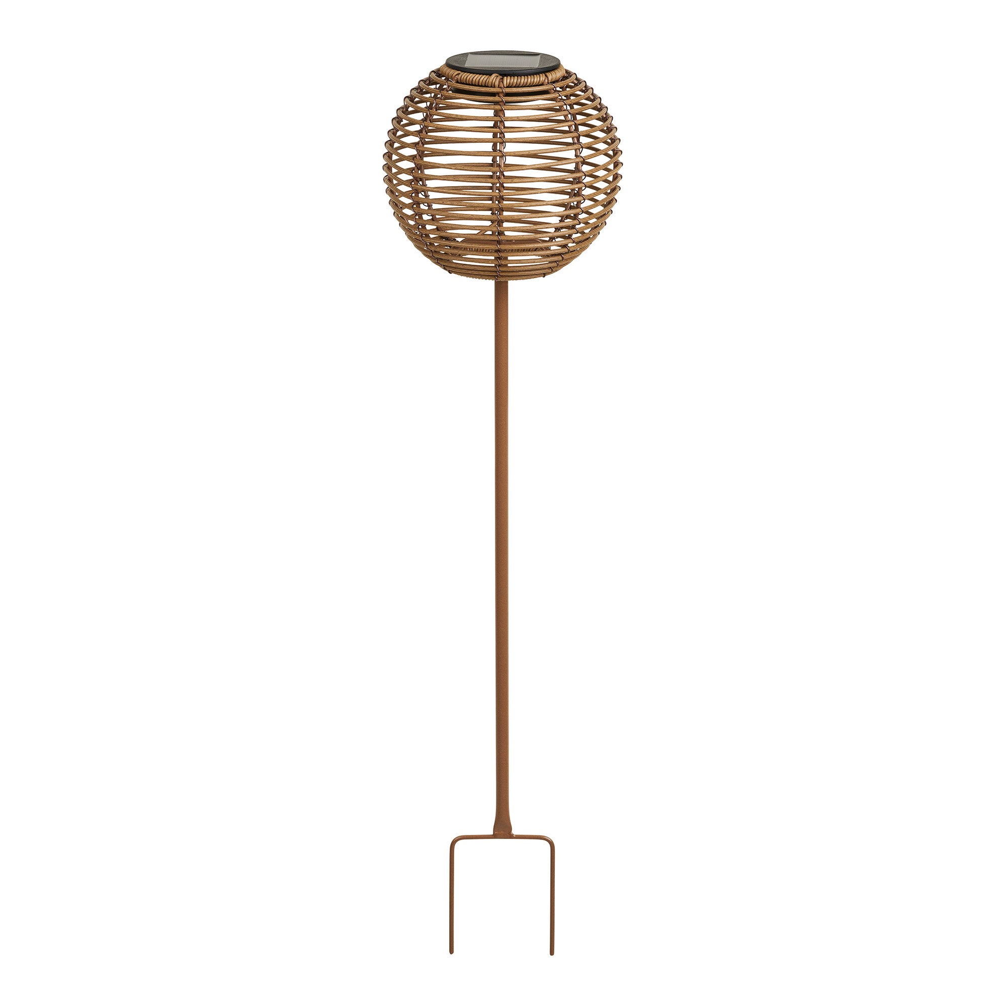 Carlisle Lamp - Lamp, oplaadbaar met geïntegreerd zonnepaneel, naturel