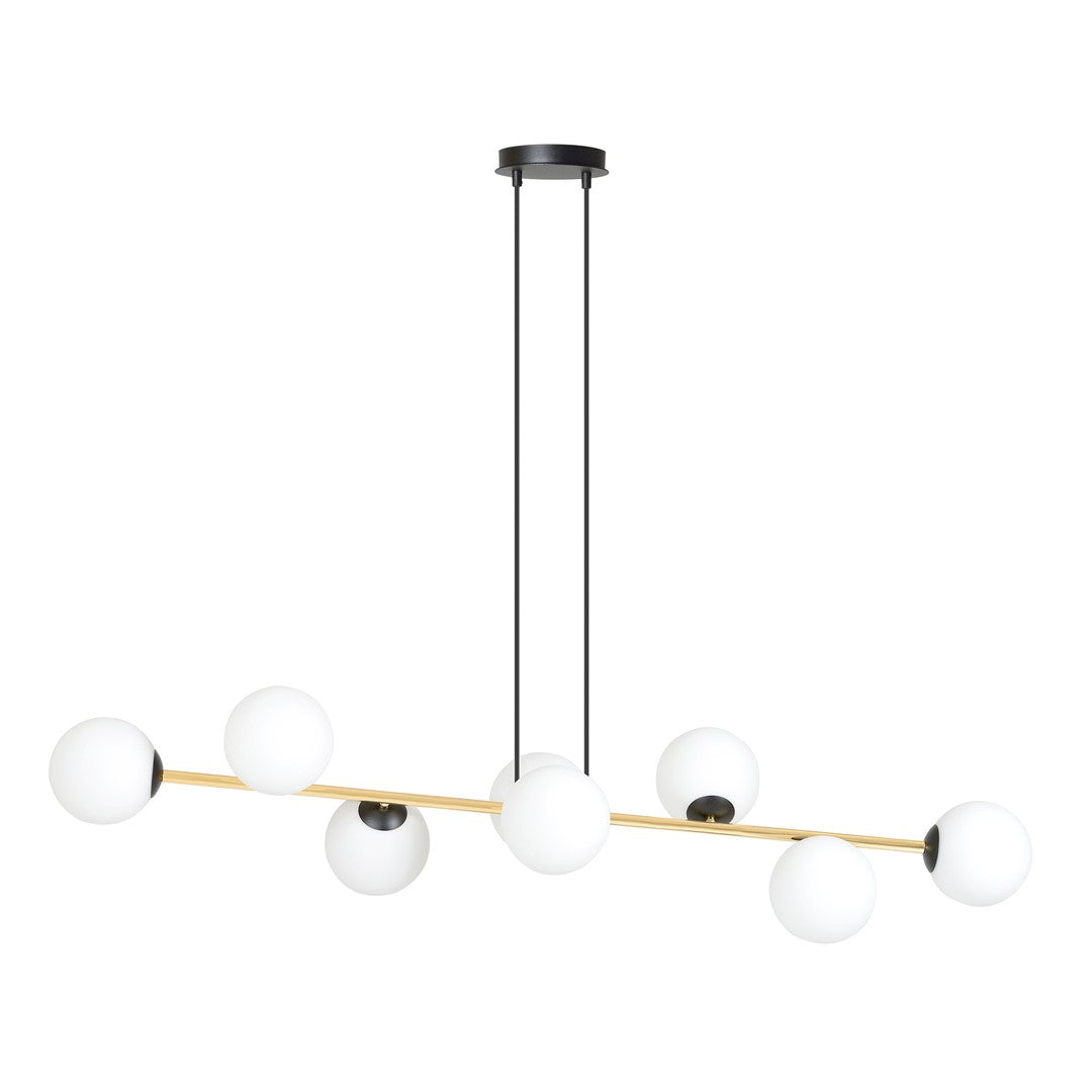 Hanglamp - GRAVITY 8 BL OPAAL