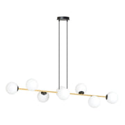 Hanglamp - GRAVITY 8 BL OPAAL