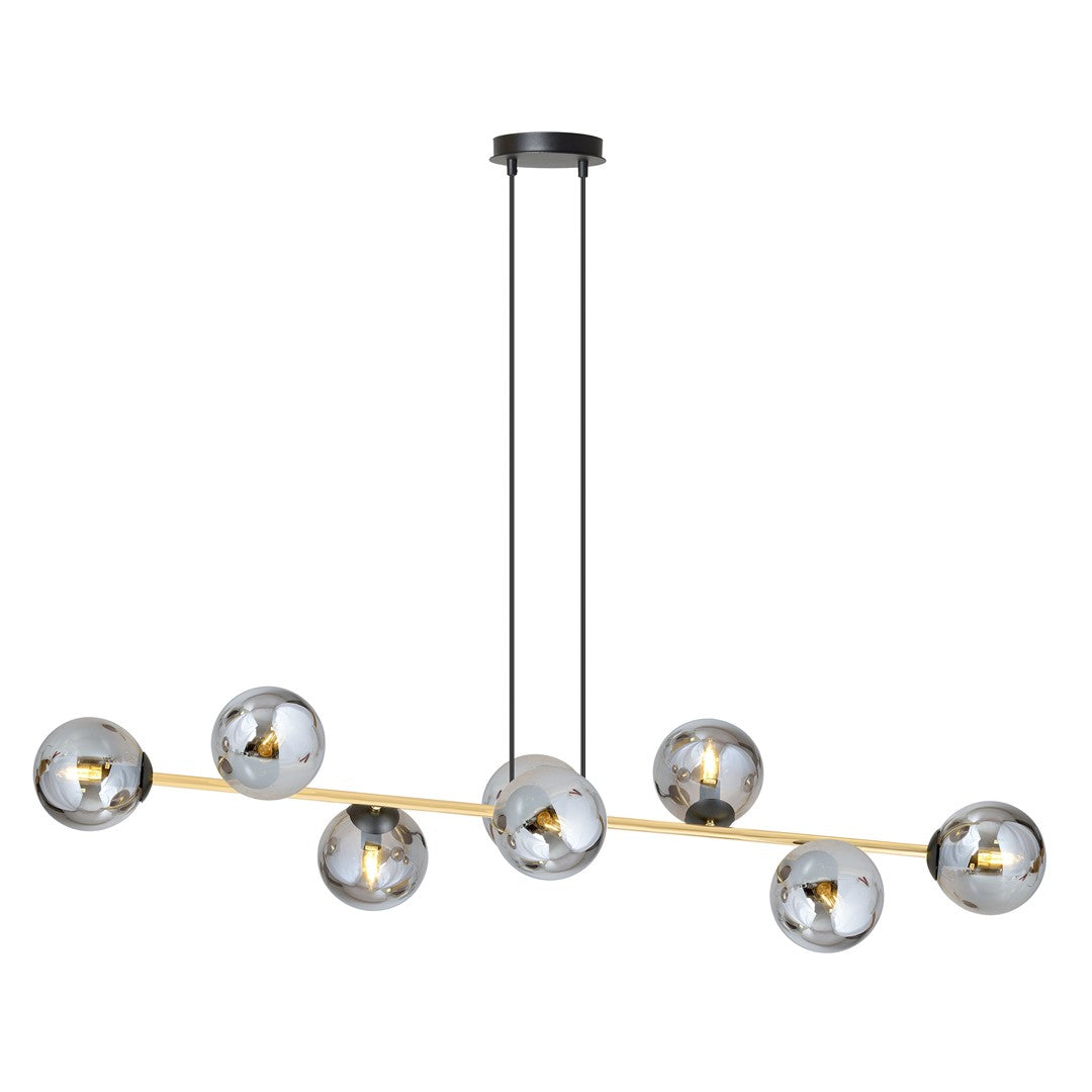 Hanglamp - GRAVITY 8 BL GRAFIET