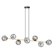 Hanglamp - GRAVITY 8 BL GRAFIET
