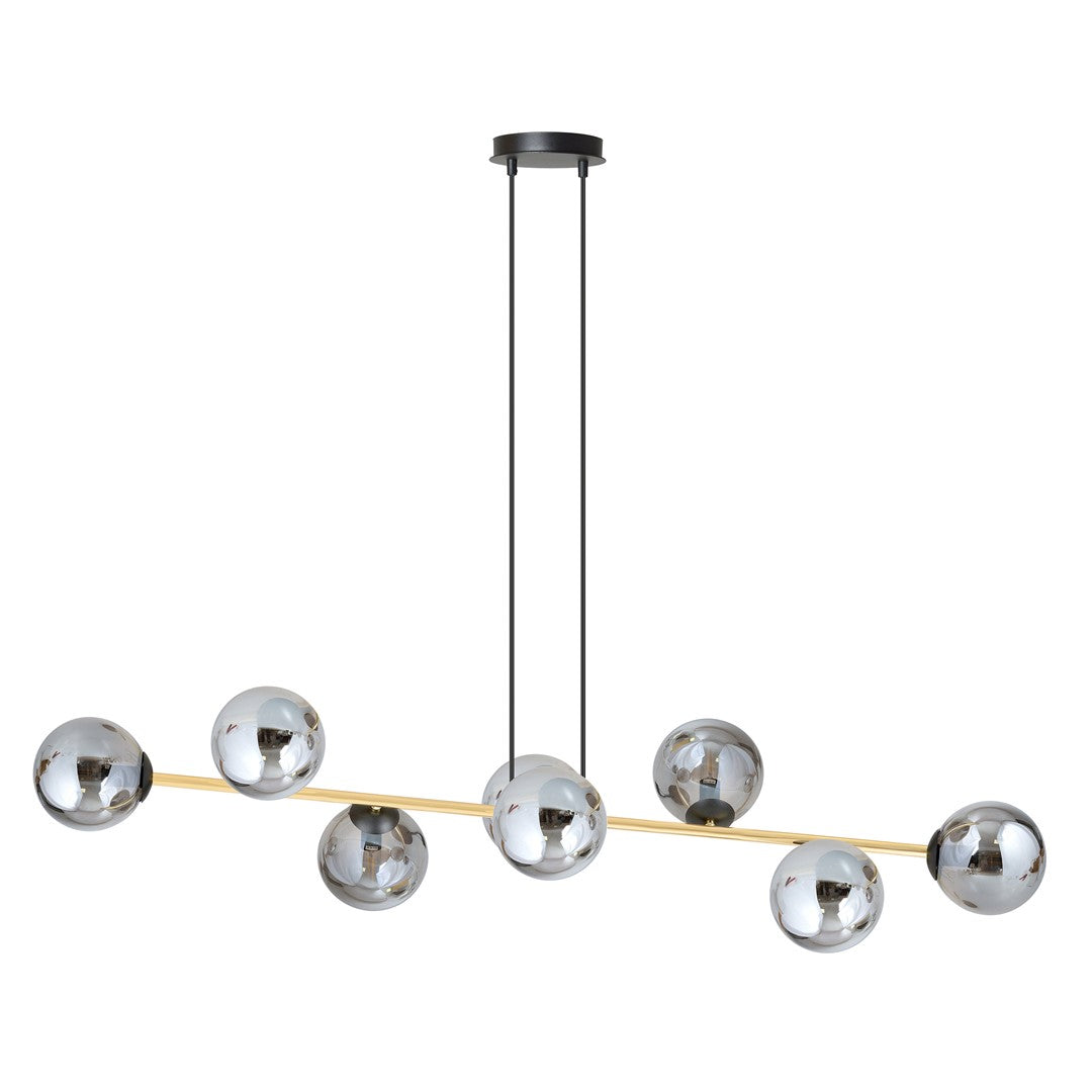 Hanglamp - GRAVITY 8 BL GRAFIET