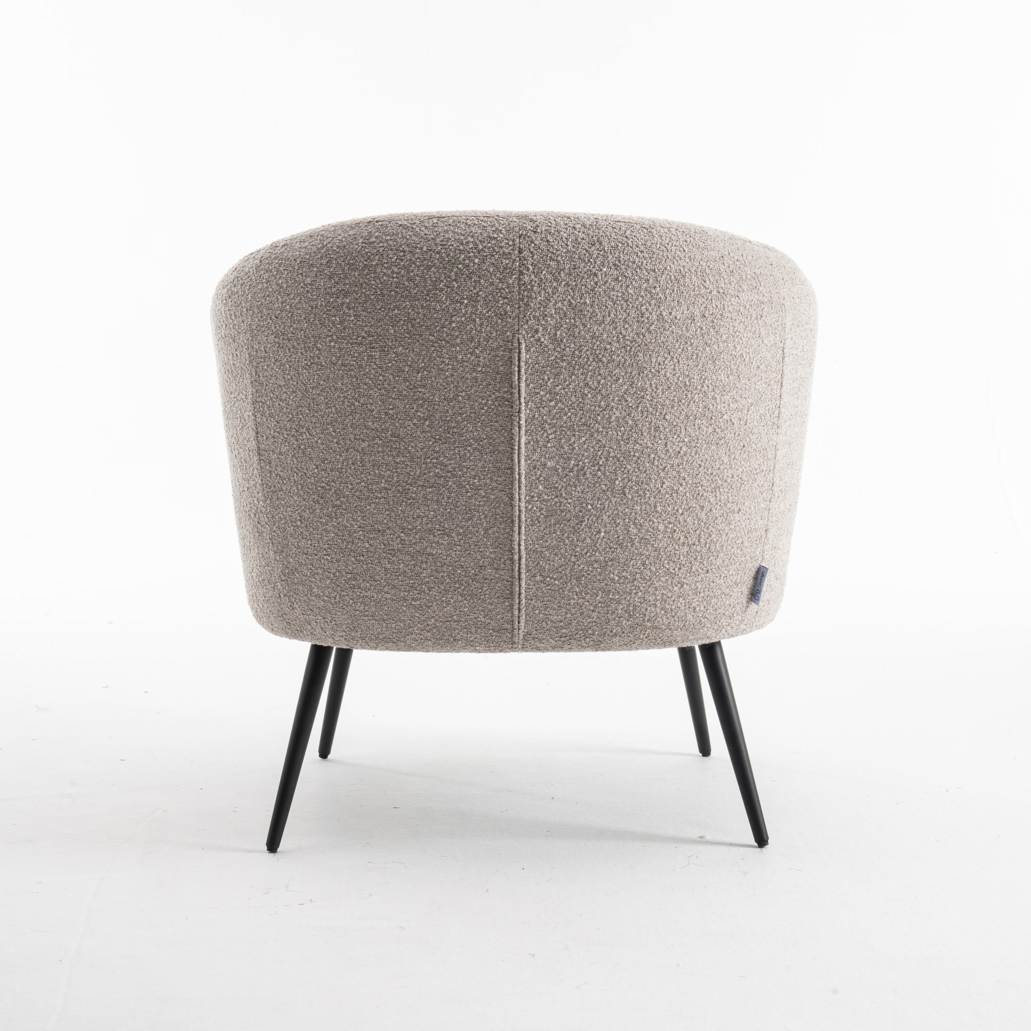 Laura fauteuil Stof Teddy Naturel 01