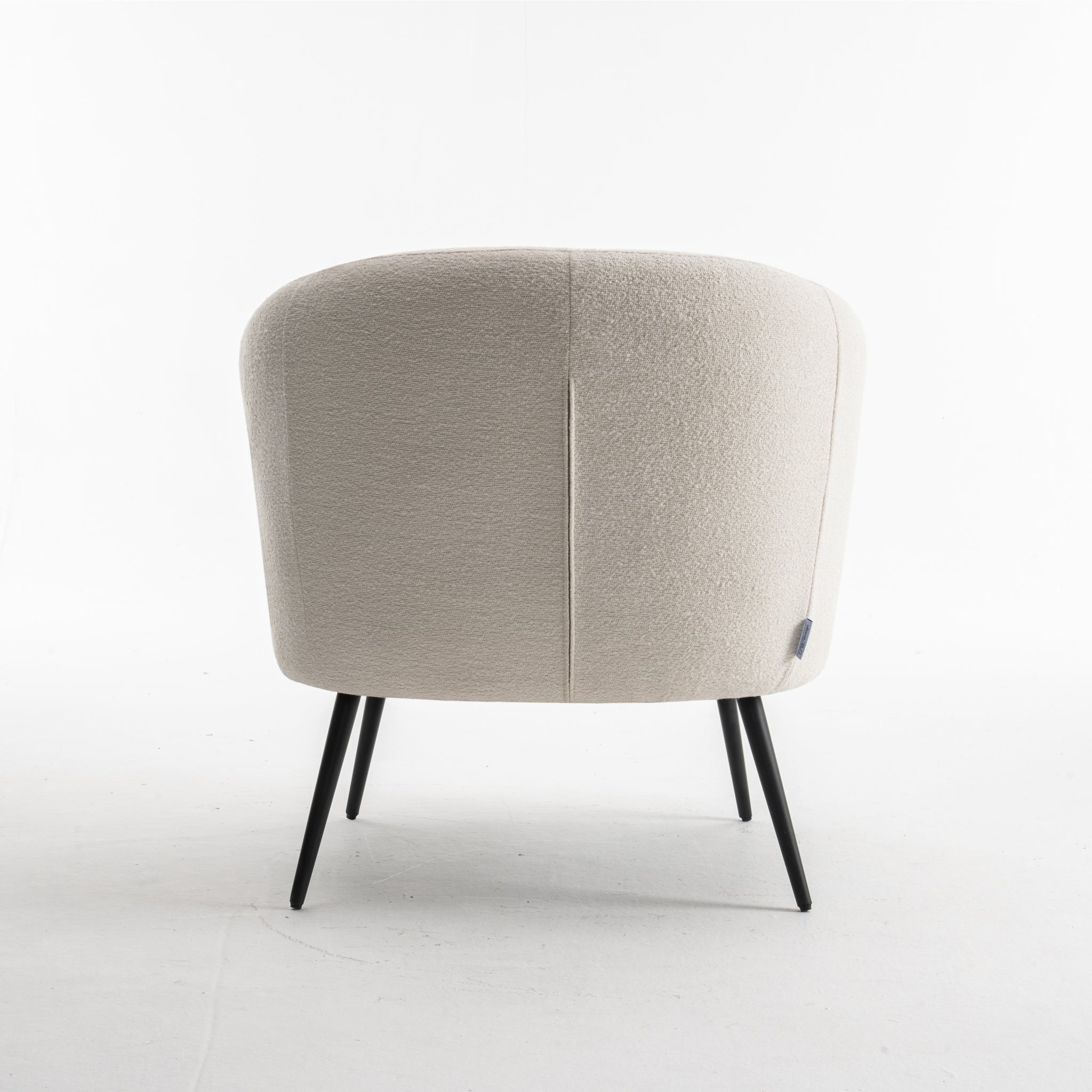 Laura fauteuil Stof Teddy Ivoor 101