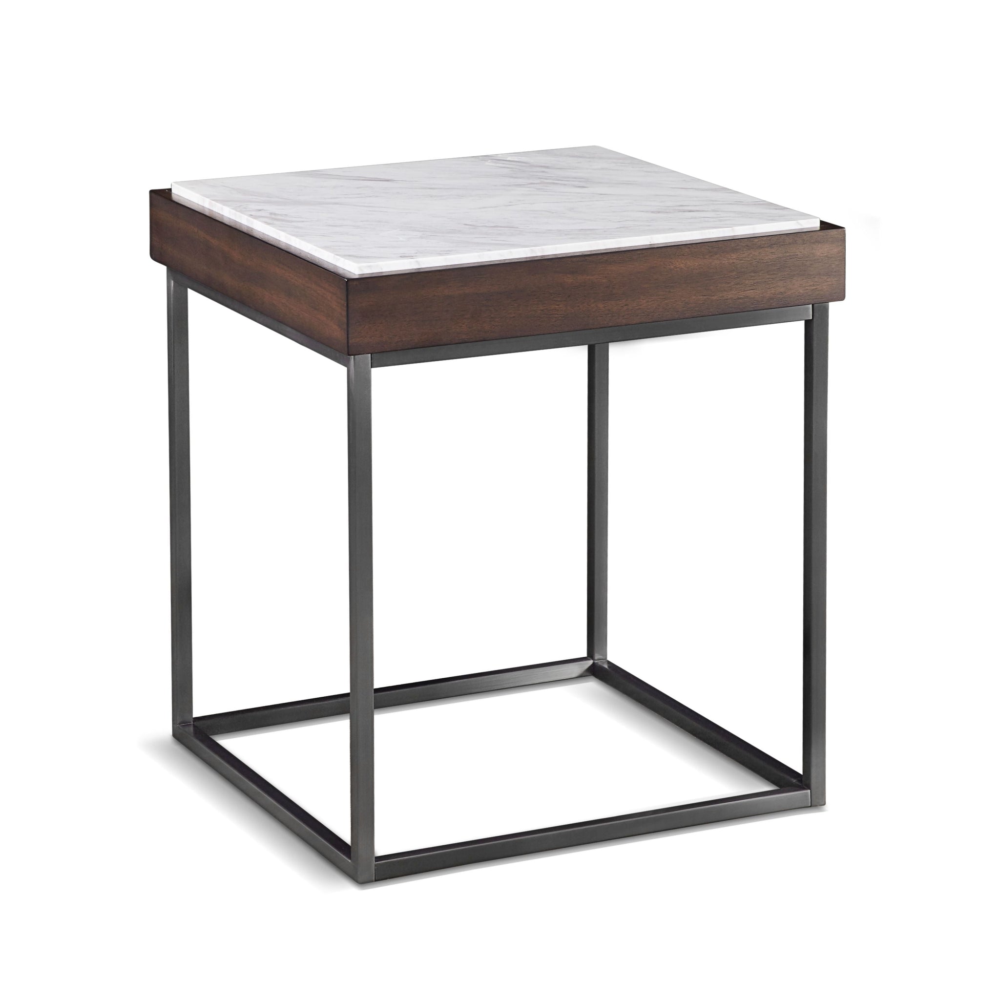 Ennis bijzettafel in bruin-sable