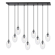 Hanglamp - ASTRAL 9 BL TRANSPARANT