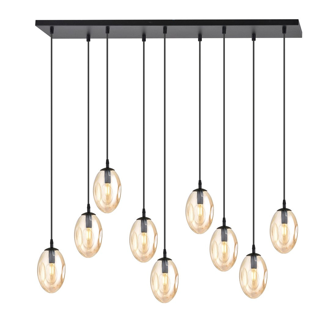 Hanglamp - ASTRAL 9 BL HONINGKLEURIG