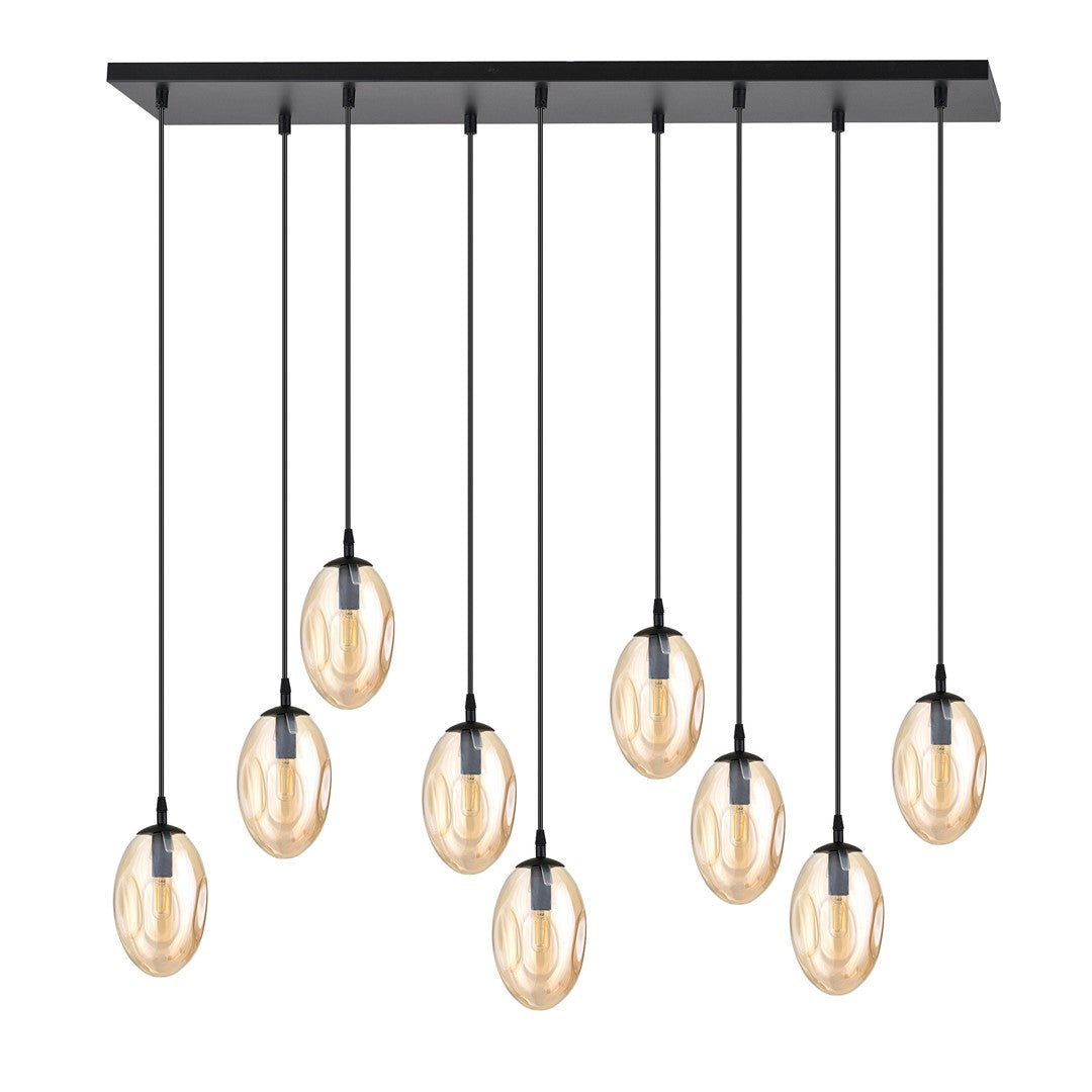 Hanglamp - ASTRAL 9 BL HONINGKLEURIG