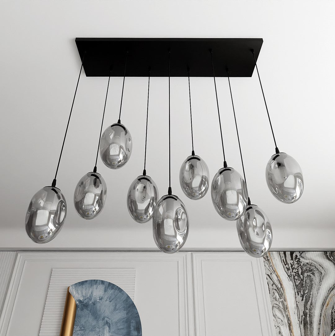 Hanglamp - ASTRAL 9 BL GRAFIET