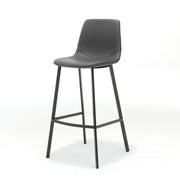 Barkruk Bari - vintage zwarte stof