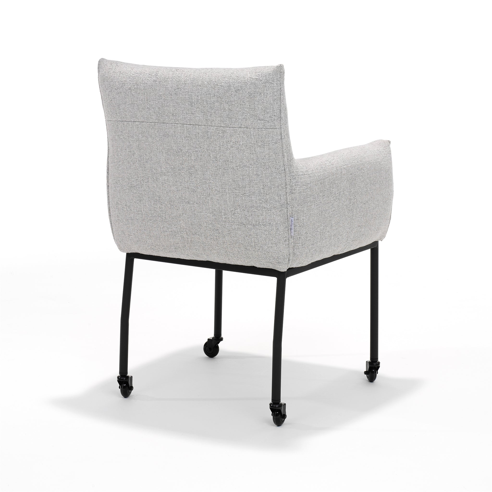 Grote fauteuil - Stof Oasis Shell, skatewielen