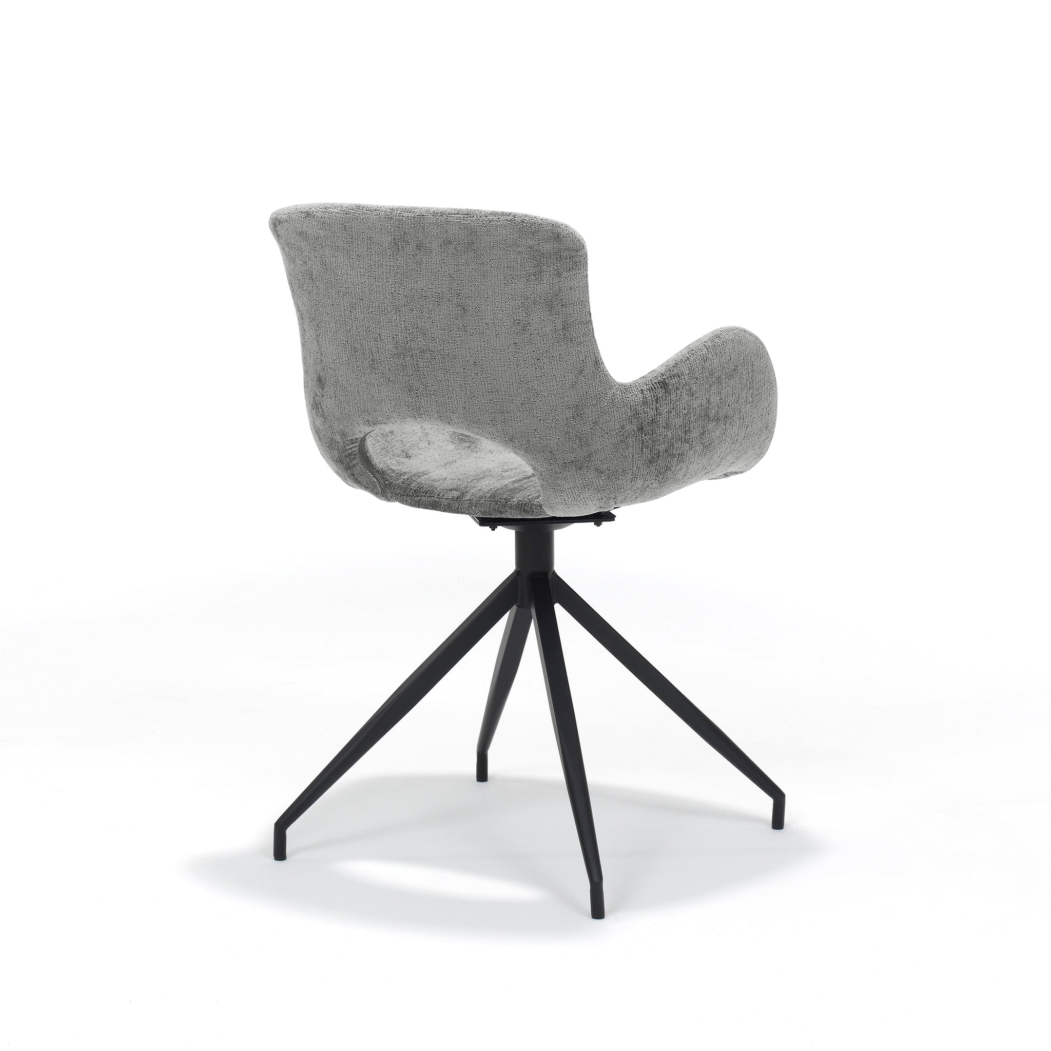 Paul-stoel, stof "Perfect Harmony", grijs