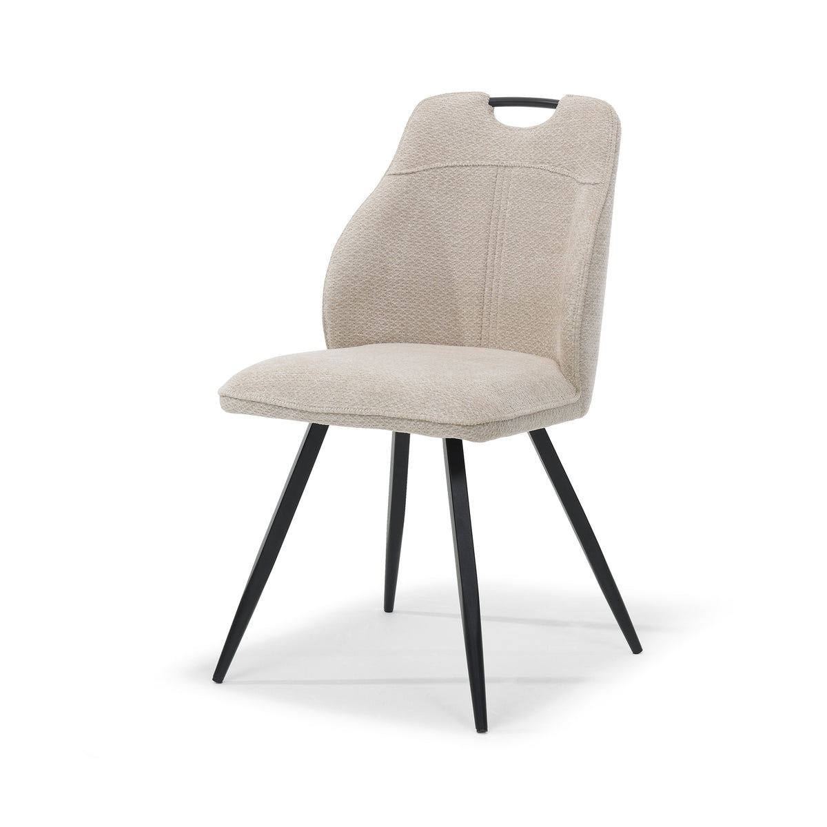 Adele Eetkamerstoel Stof Retro Bliss #03 Naturel