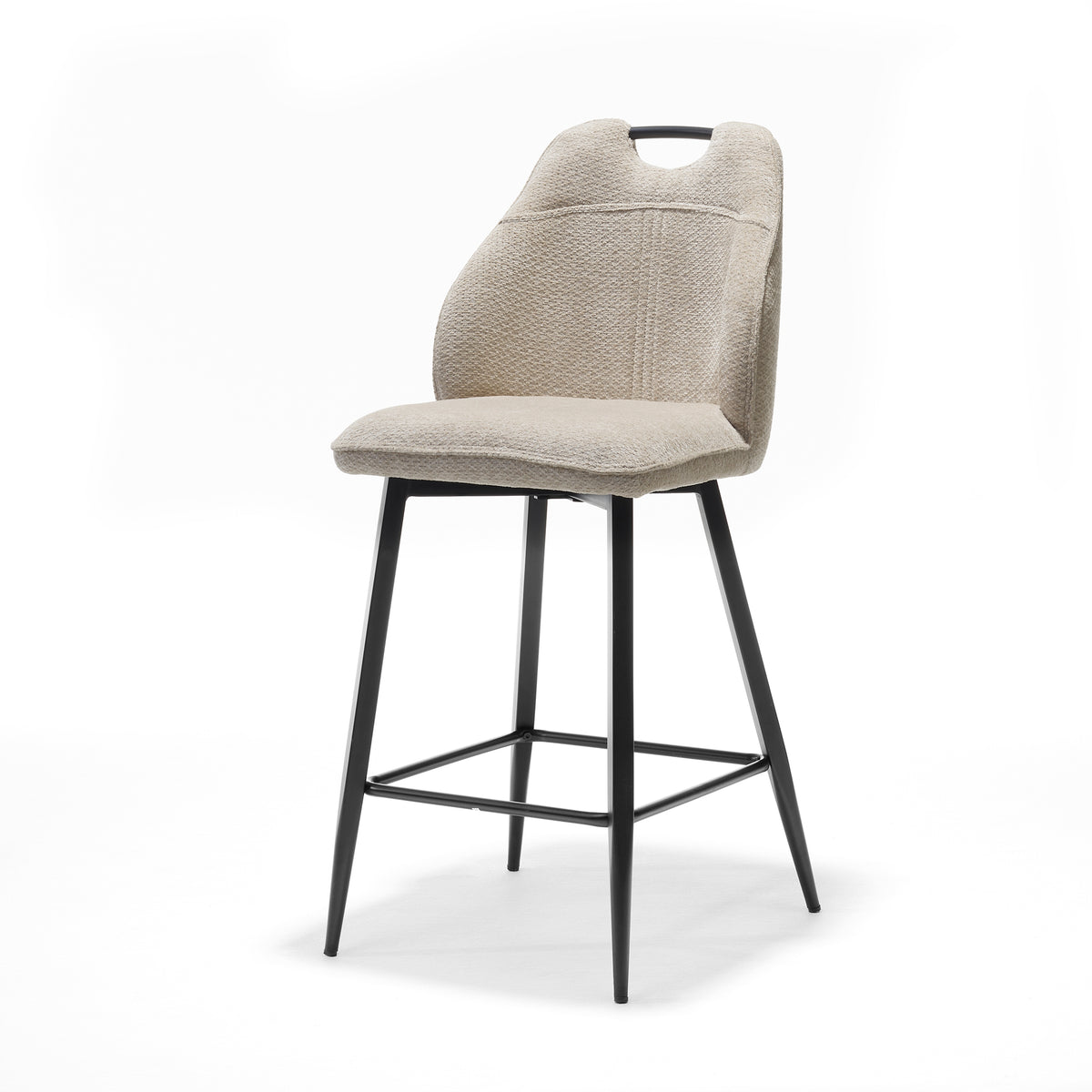 Adele barkruk Stof Retro Bliss Naturel