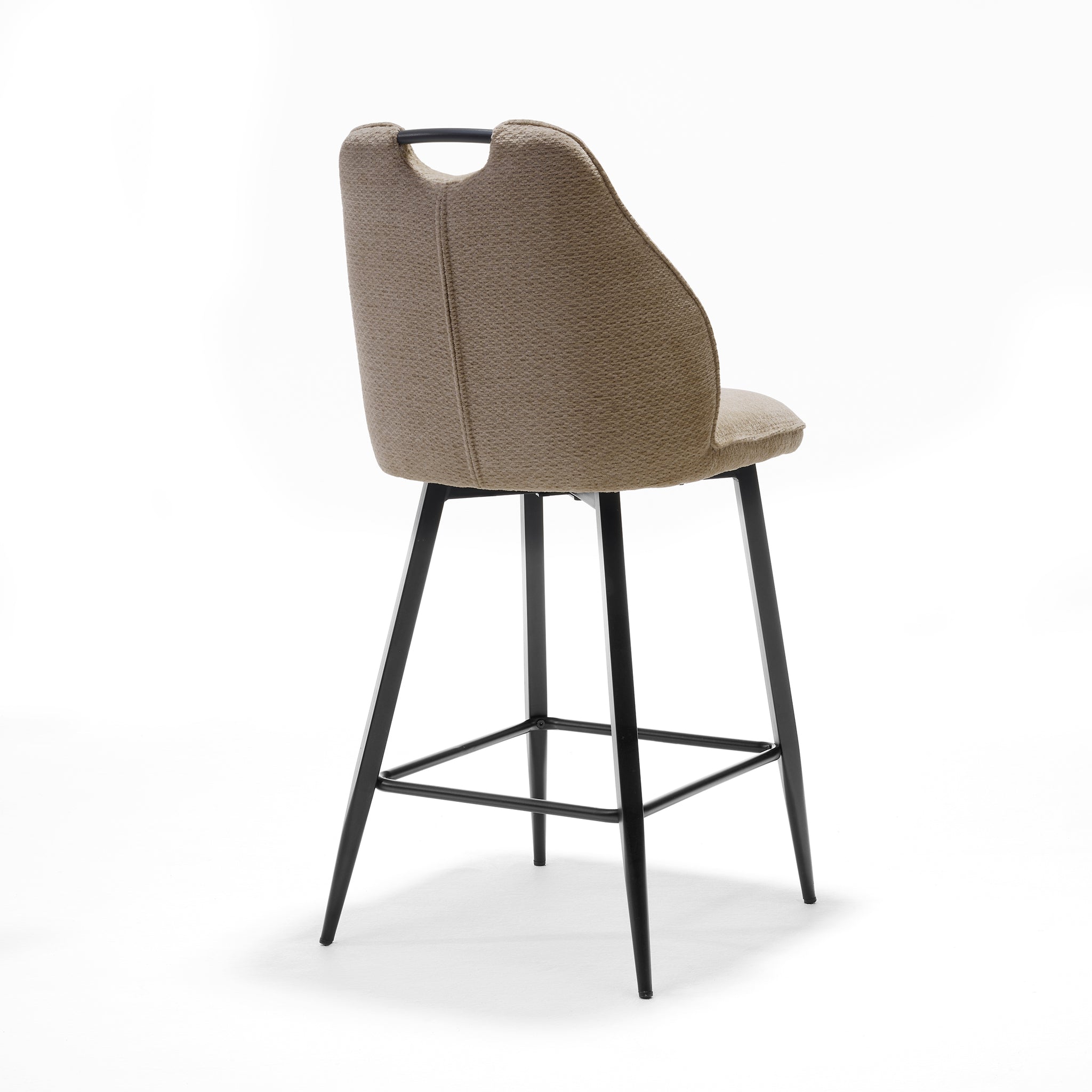 Adele barkruk stof Retro Bliss taupe