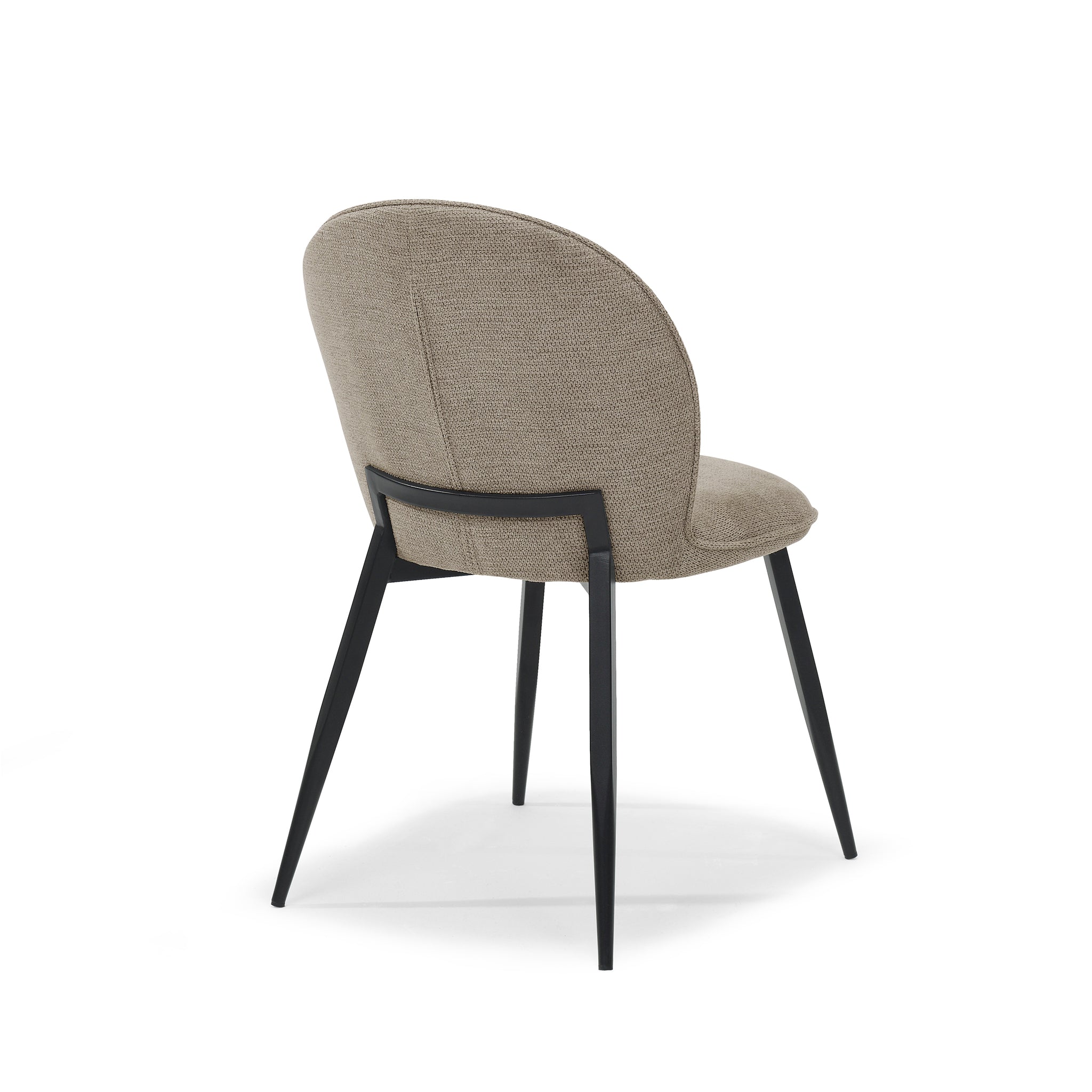 Cuba Eetkamerstoel Stof Aragon Beige