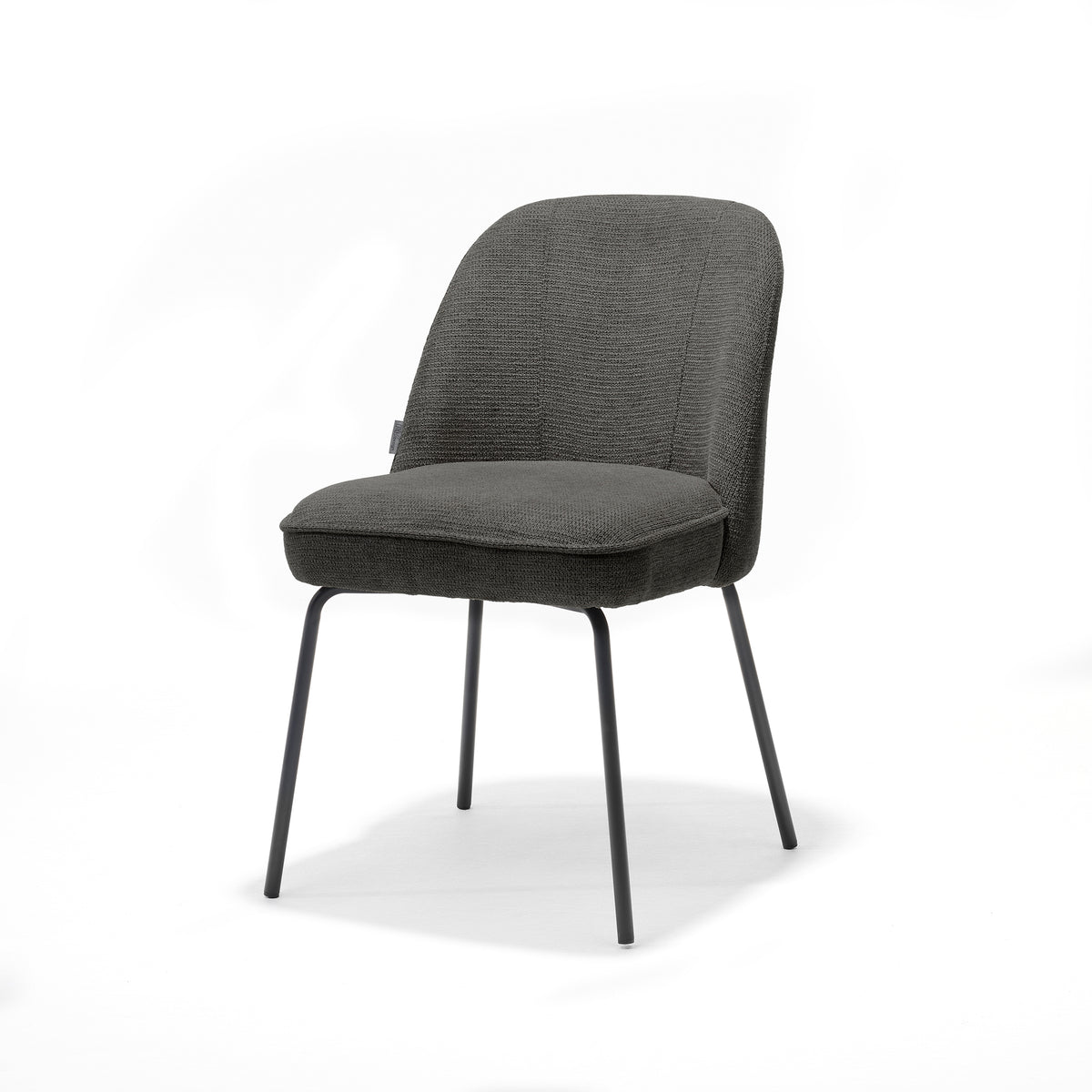 Luxor Eetkamerstoel Stof Aragon Antraciet