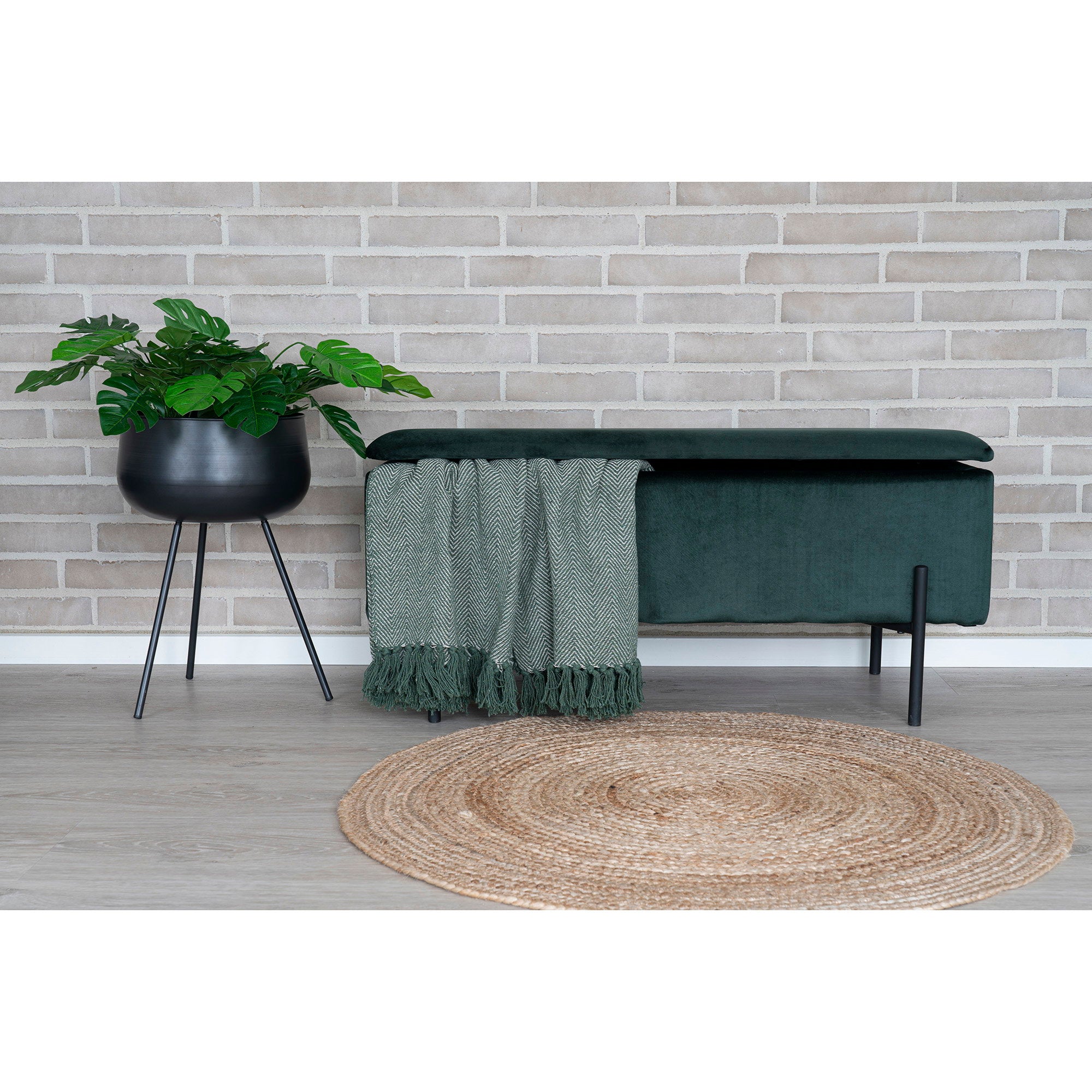 Monstera - Kunstplant, groen H:45 cm