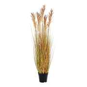 Sorghumgras - kunstplant, naturel H:110 cm