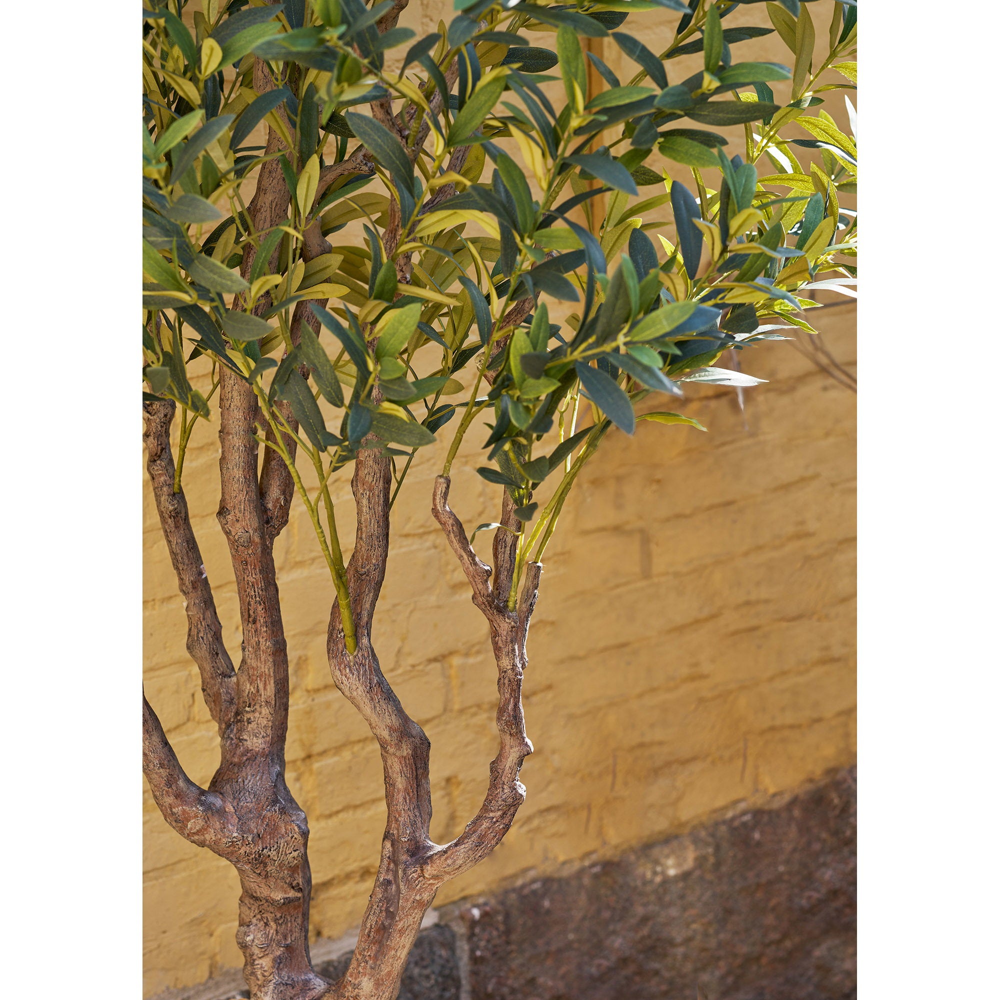 Olijfboom - kunstboom, groen H:220 cm
