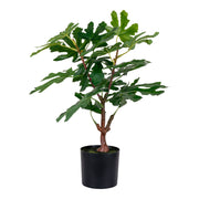 Vijgenboom - Kunstplant, groen H:60 cm