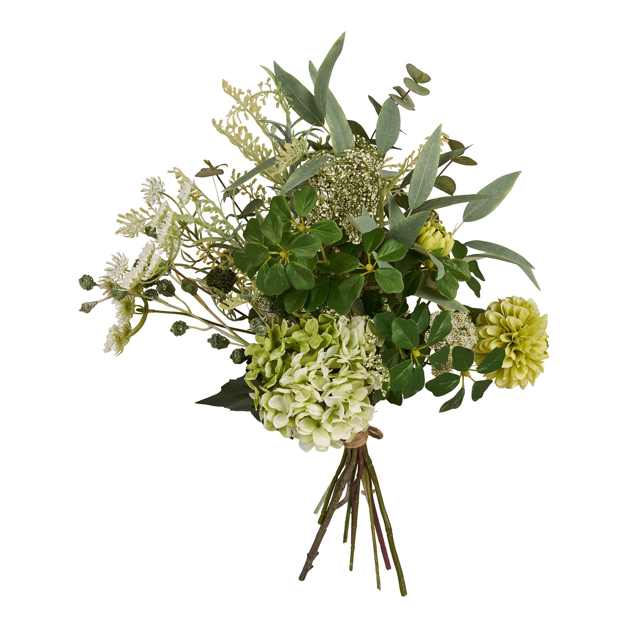 Green Spirit Bouquet - boeket, kunstbloemen, mix