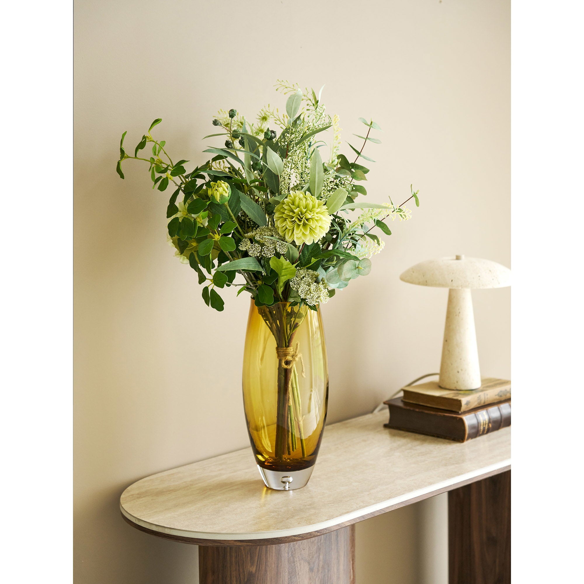 Green Spirit Bouquet - boeket, kunstbloemen, mix