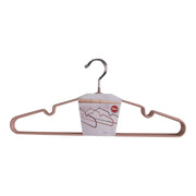 Massa Hangers - Metalen hangers met roze coating, set van 10