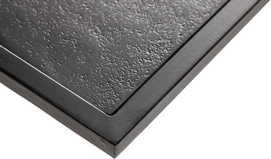 Estoril laptoptafel, zwartachtig brons