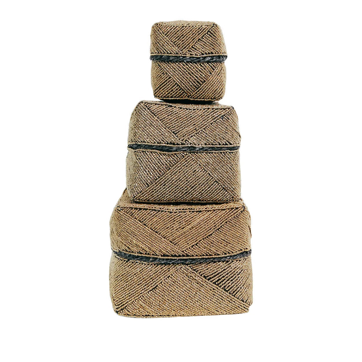 De kralenmand - Goud - L