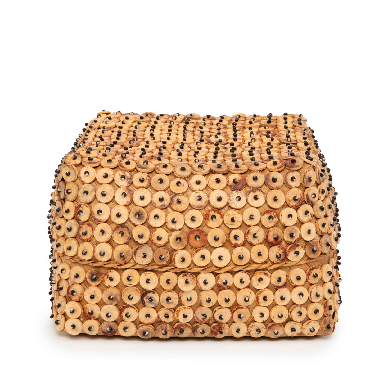 De mand van kokosschaal - Naturel - L