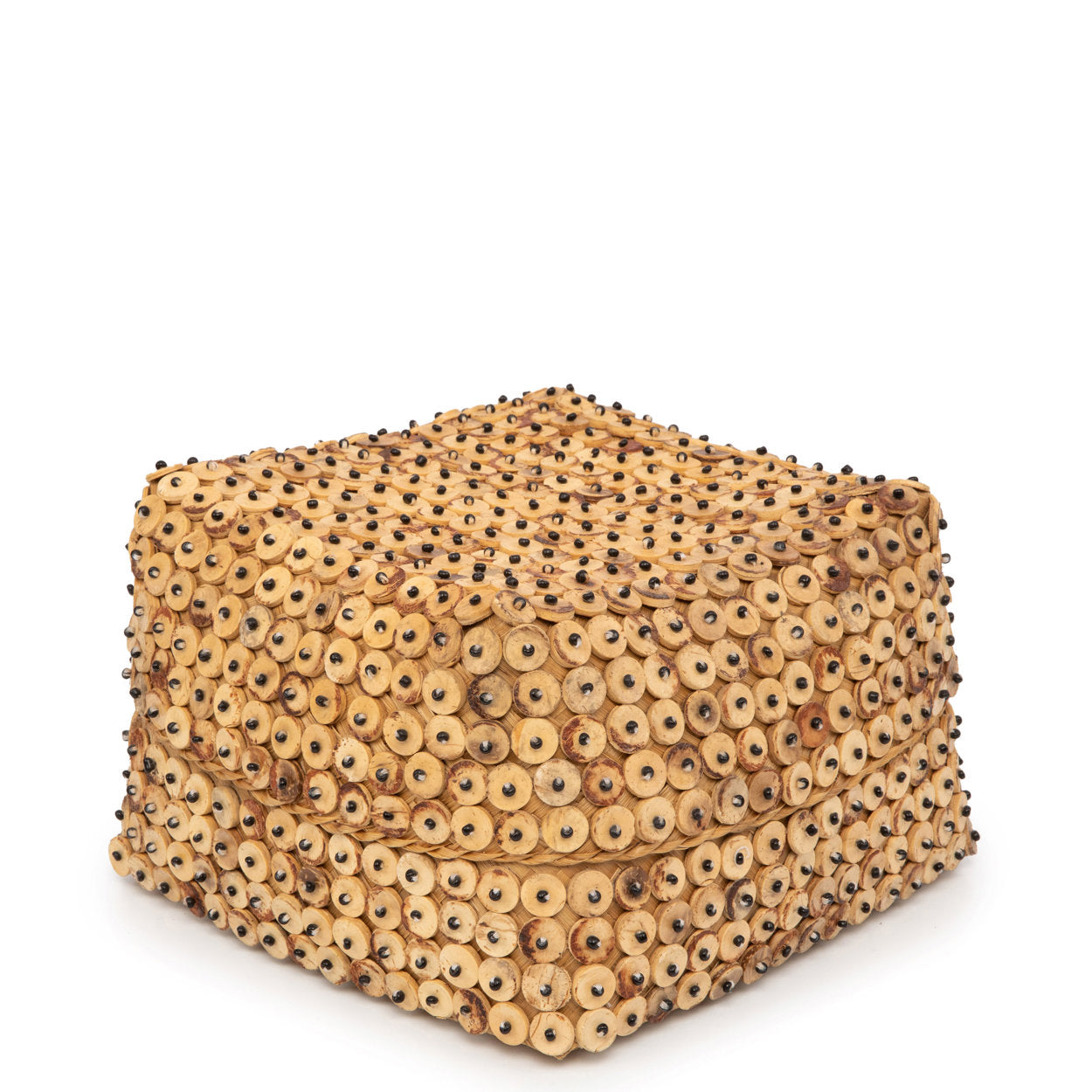 De mand van kokosschaal - Naturel - L