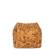 De mand van kokosschalen - naturel - M