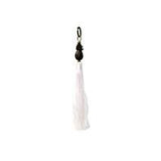 Ananas-sleutelhanger - wit