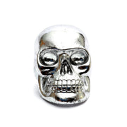 Schedel van hars, zilver, M