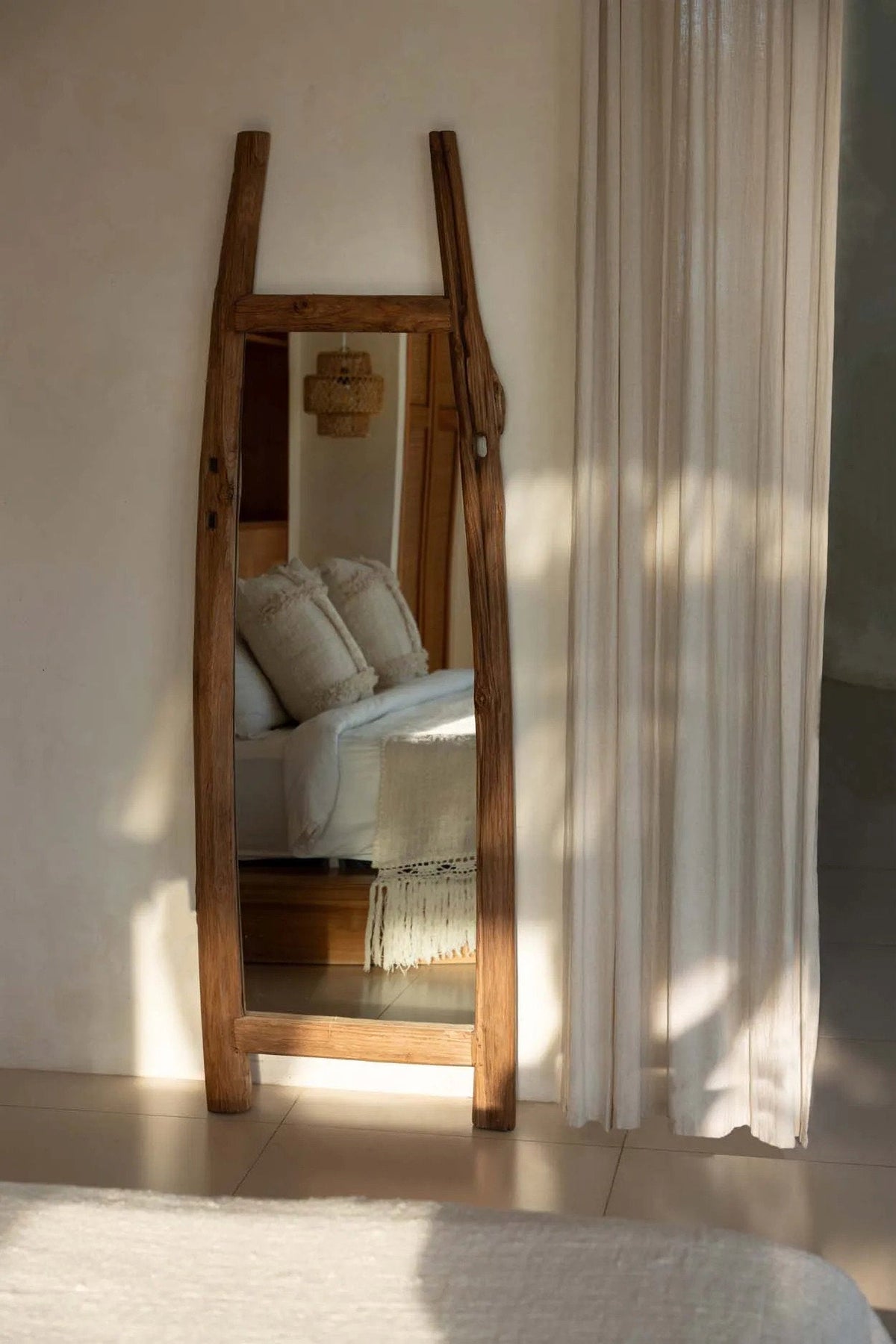 De Fabulook kleedkamerspiegel - naturel
