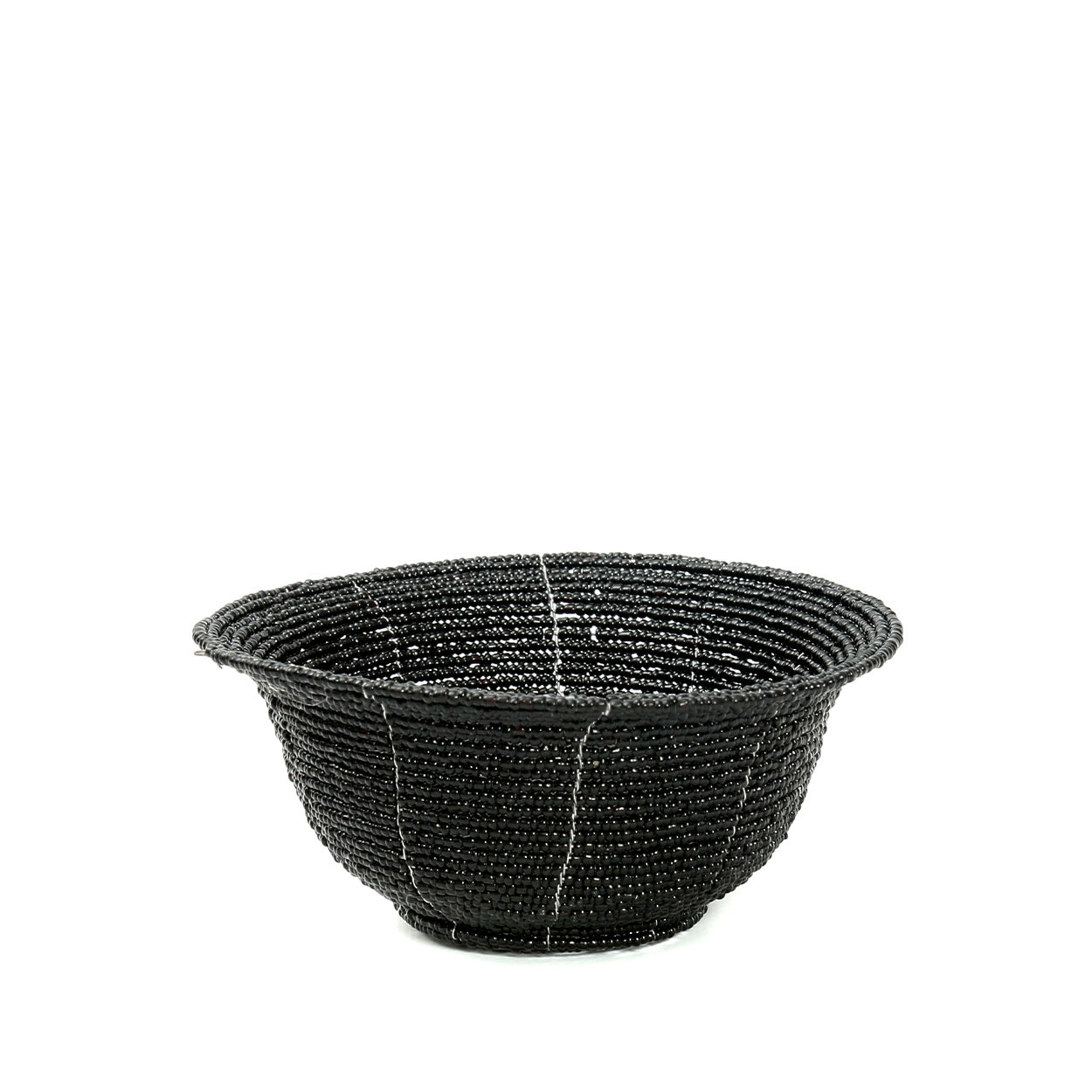 De Kralenkom Laag - Zwart - S