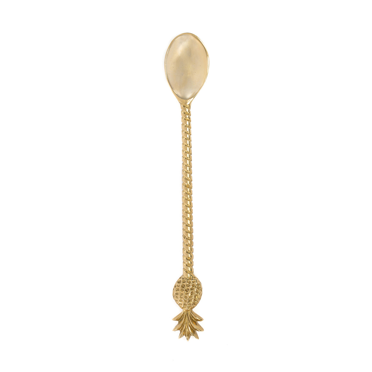 Lange ananaslepel - goud