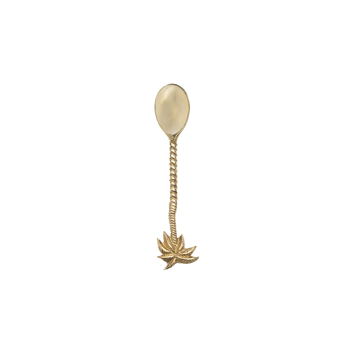 De palmboomtheelepel - goud