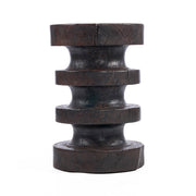 De Mocha Rings bijzettafel - donker walnoot