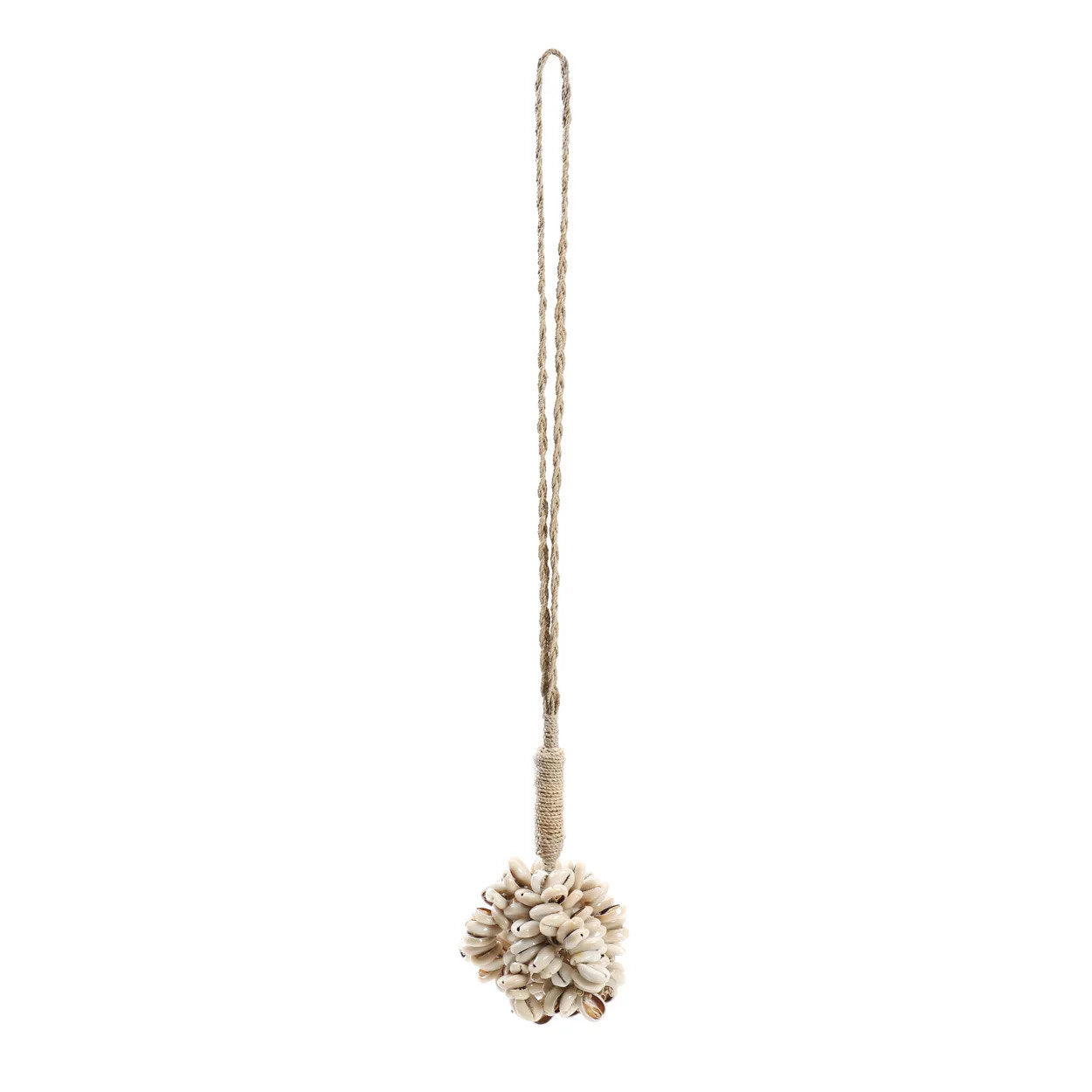 Deurhanger met kauri-schelpkwast - naturel