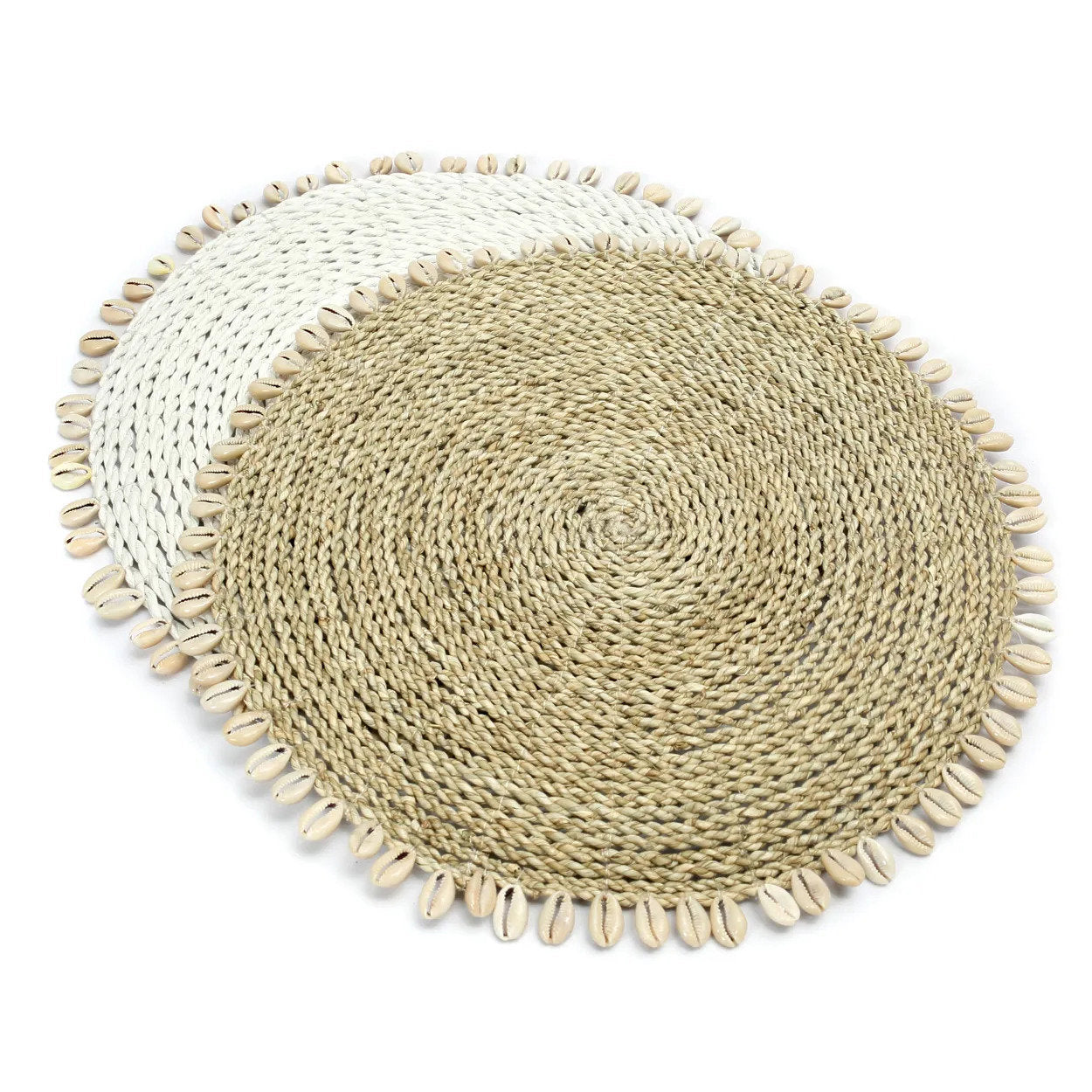 De zeegras schelp-placemat - naturel