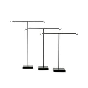 Set van 3 metalen sleutelhangerhouders
