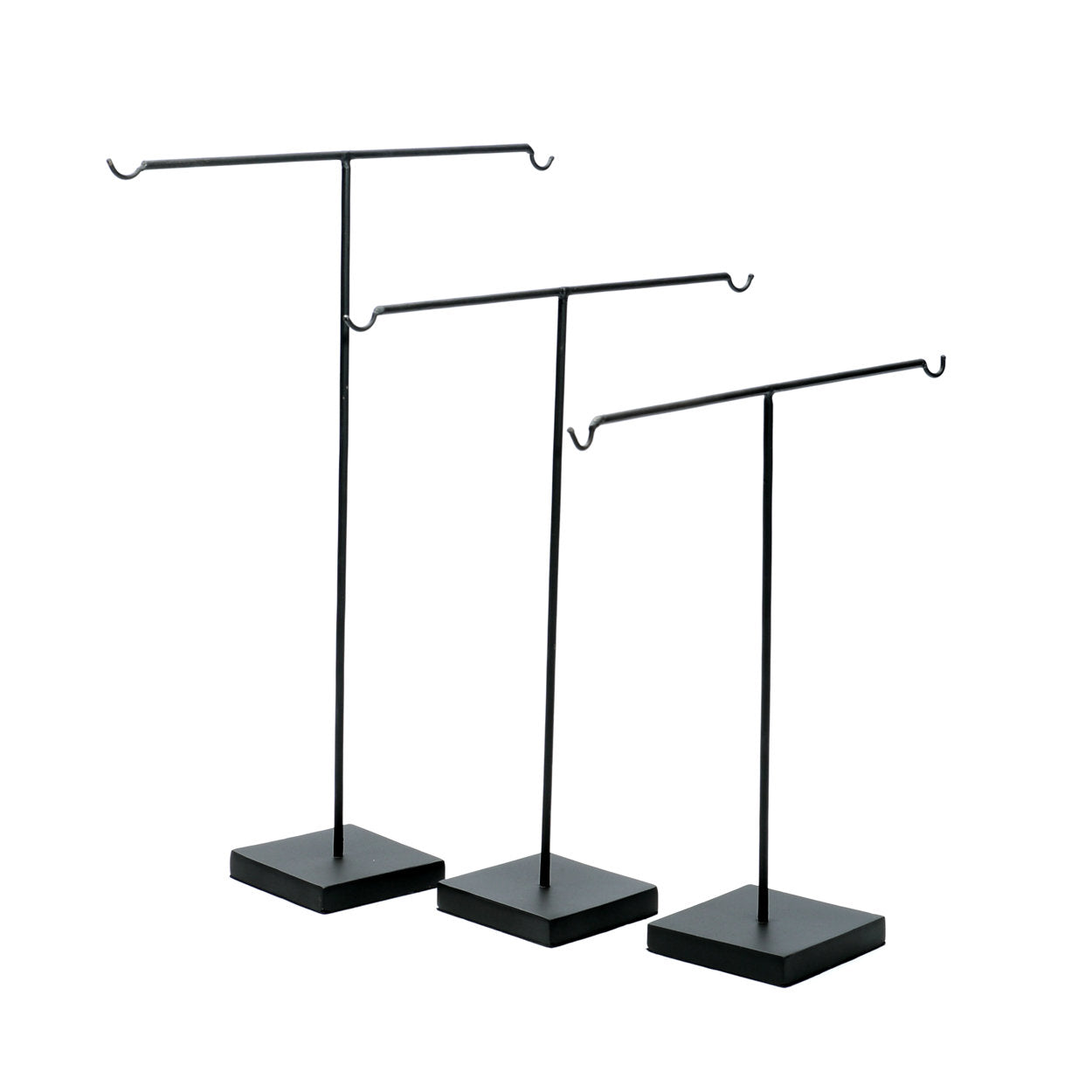 Set van 3 metalen sleutelhangerhouders