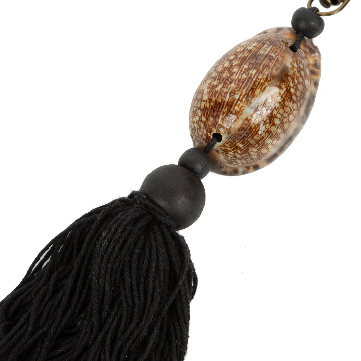 De Sumbawa-sleutelhanger - zwart-bruin
