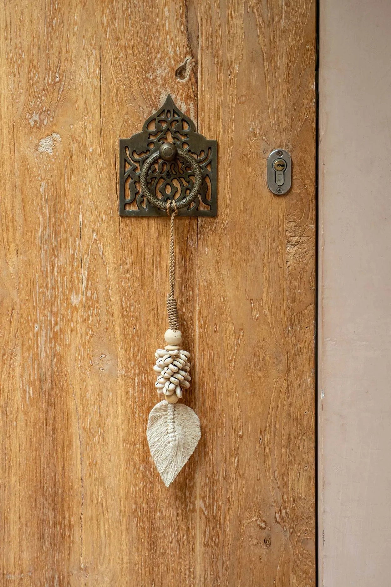 De Leaf & Shell Kwast - Naturel