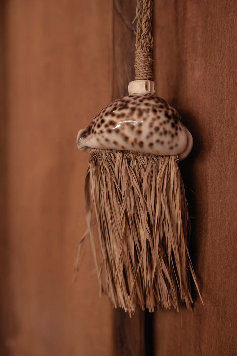 De Raffia Lupina Kwast - Naturel